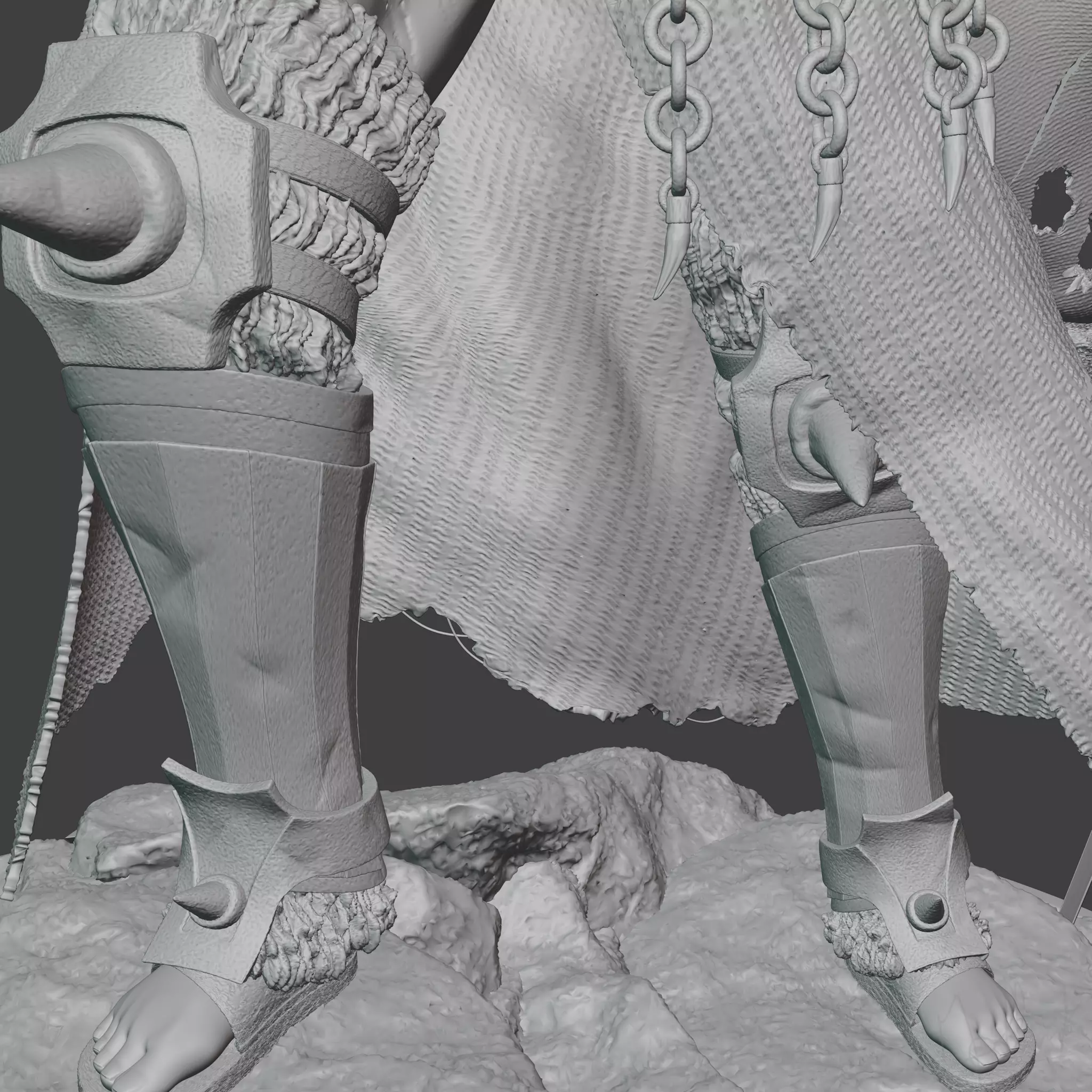 Byleth Nemesis Statue 3D print model_9