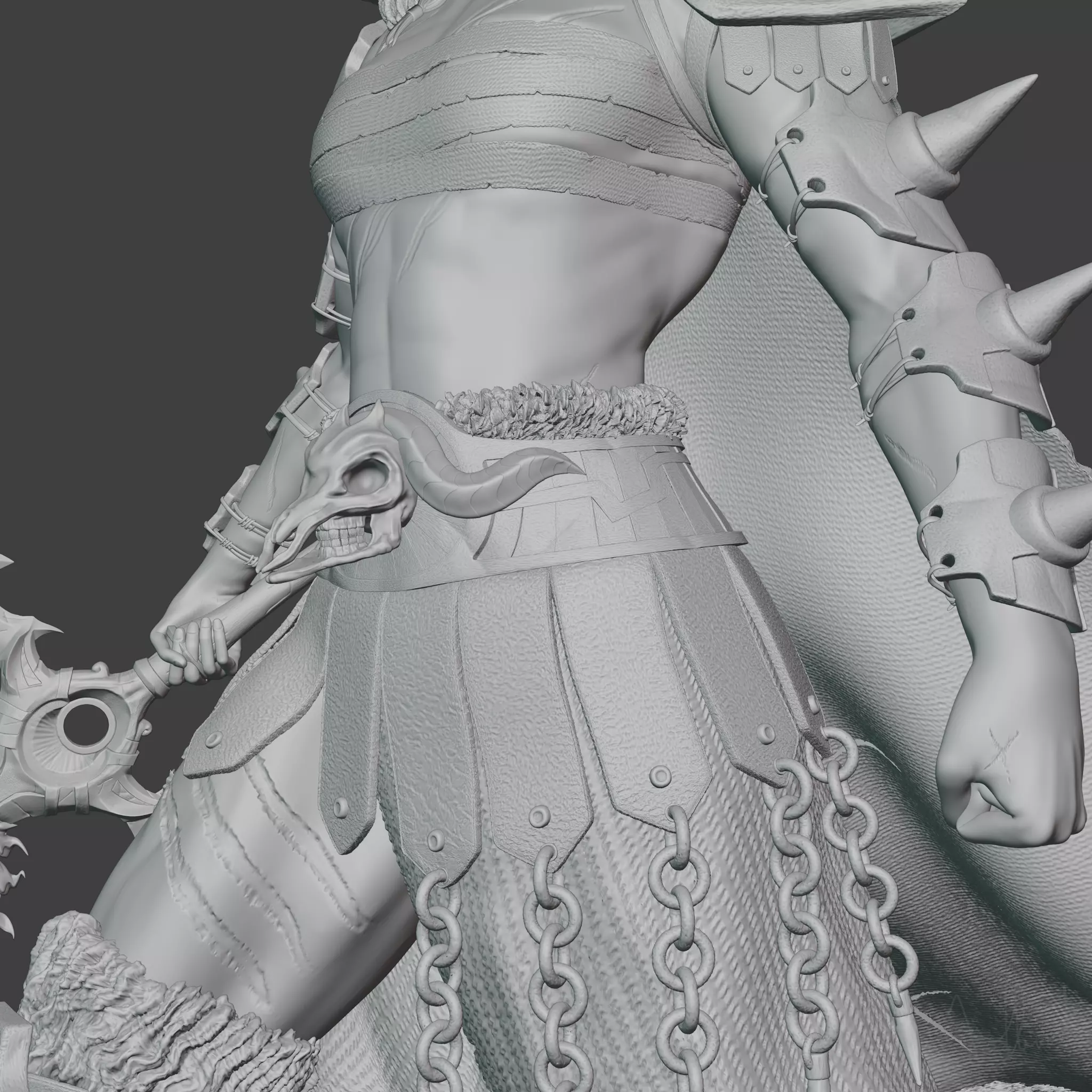 Byleth Nemesis Statue 3D print model_7