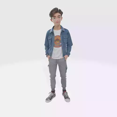 Character in Casual Outfit 1