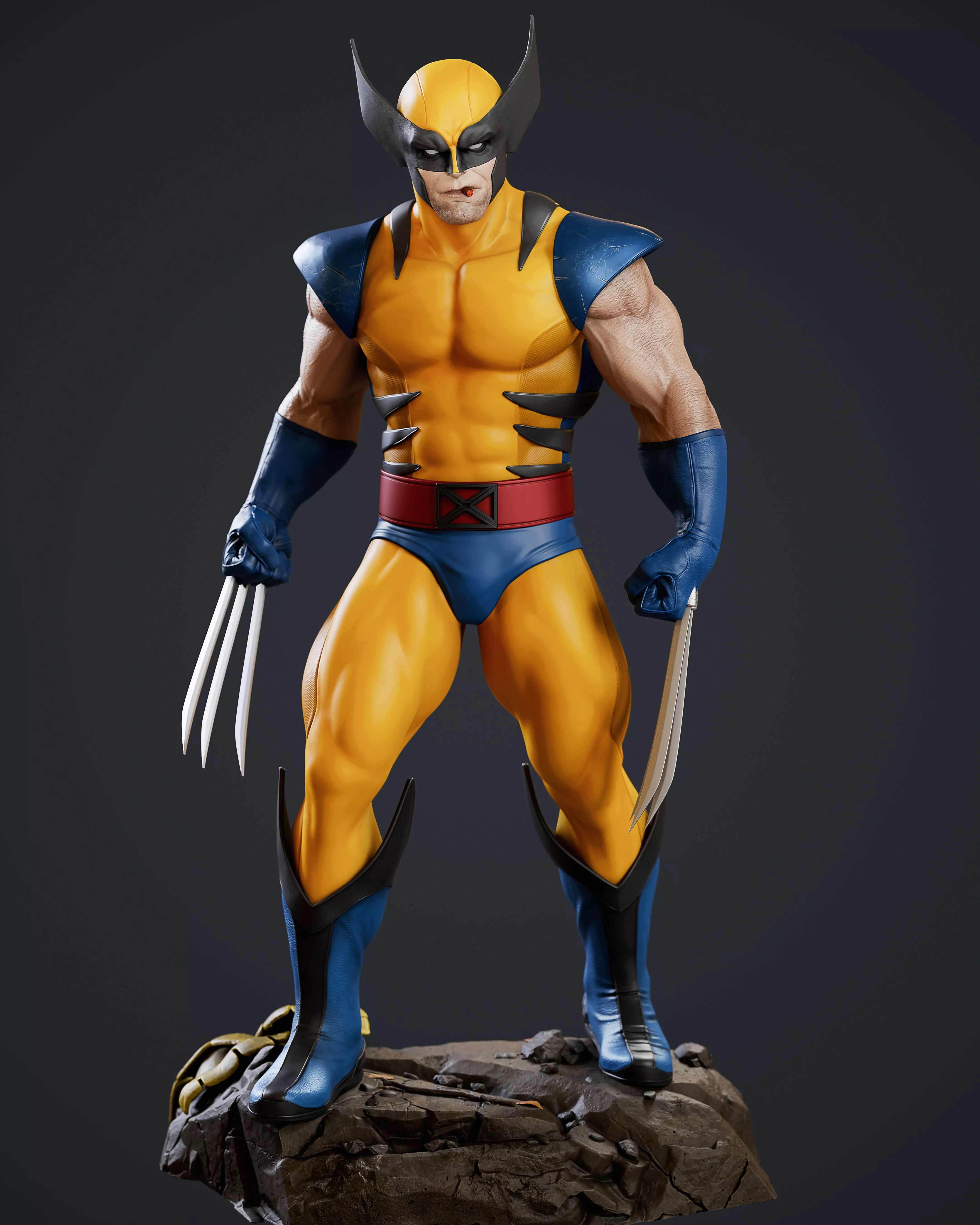 Wolverine - Ready to Print 3D print model_2