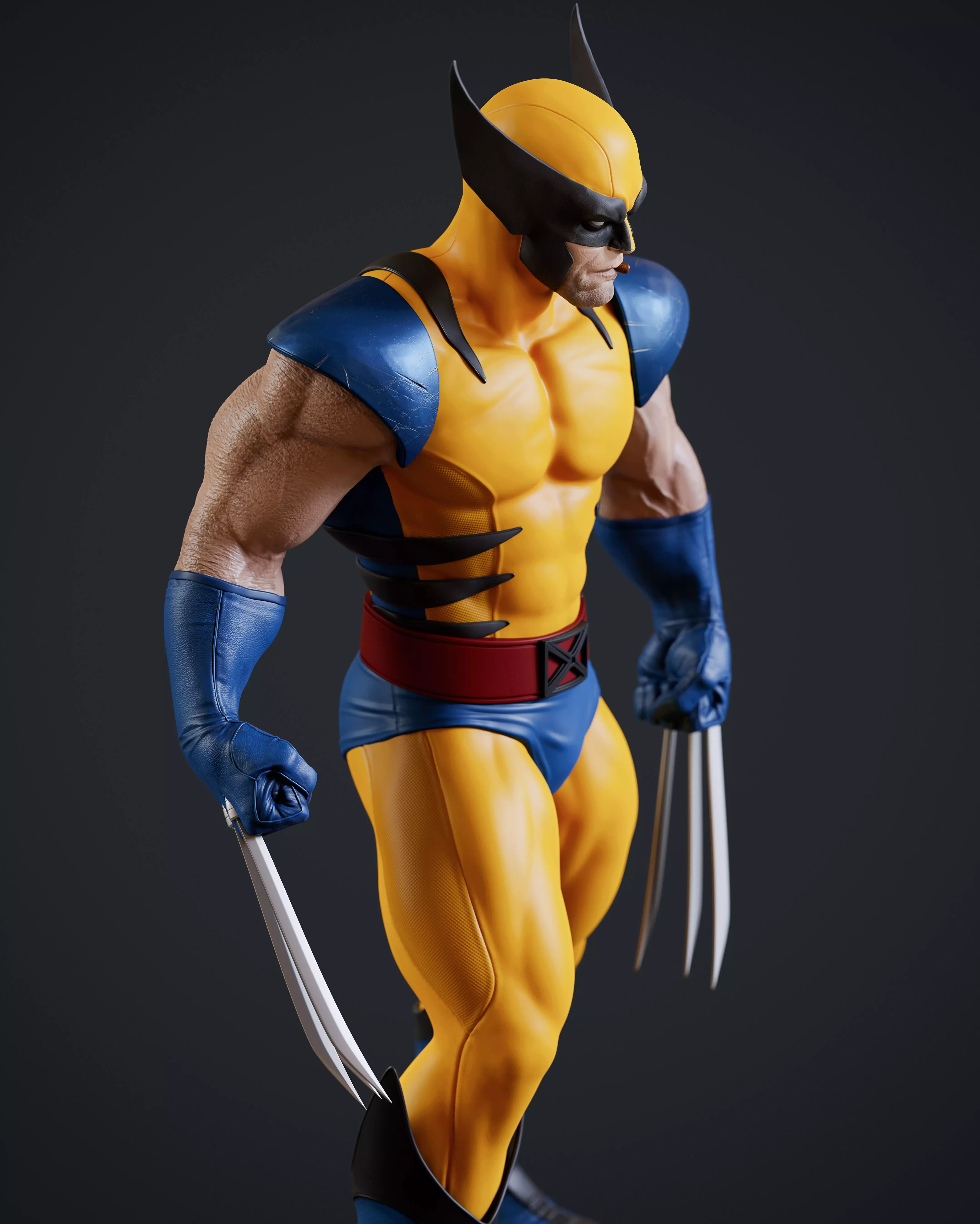 Wolverine - Ready to Print 3D print model_4