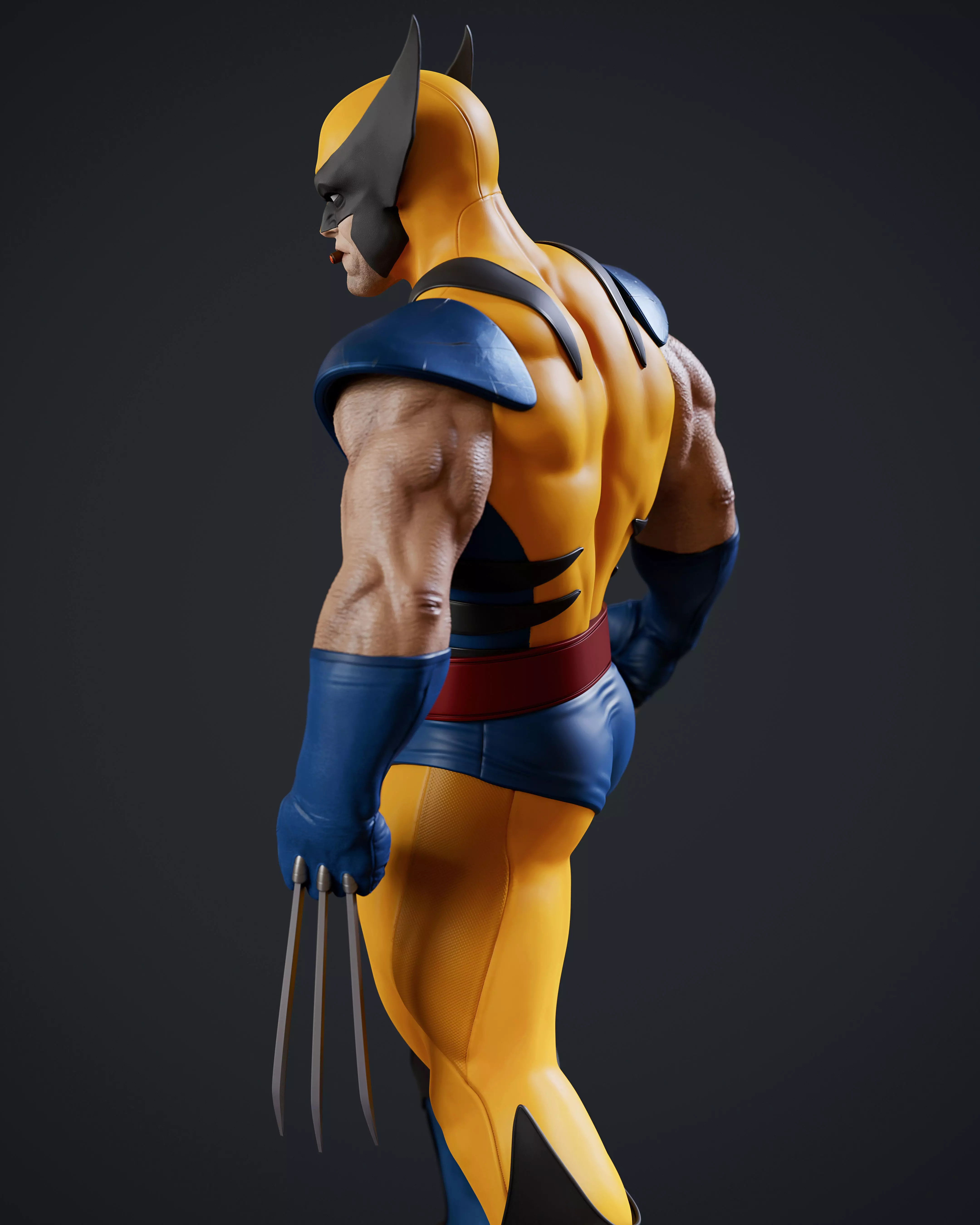 Wolverine - Ready to Print 3D print model_5