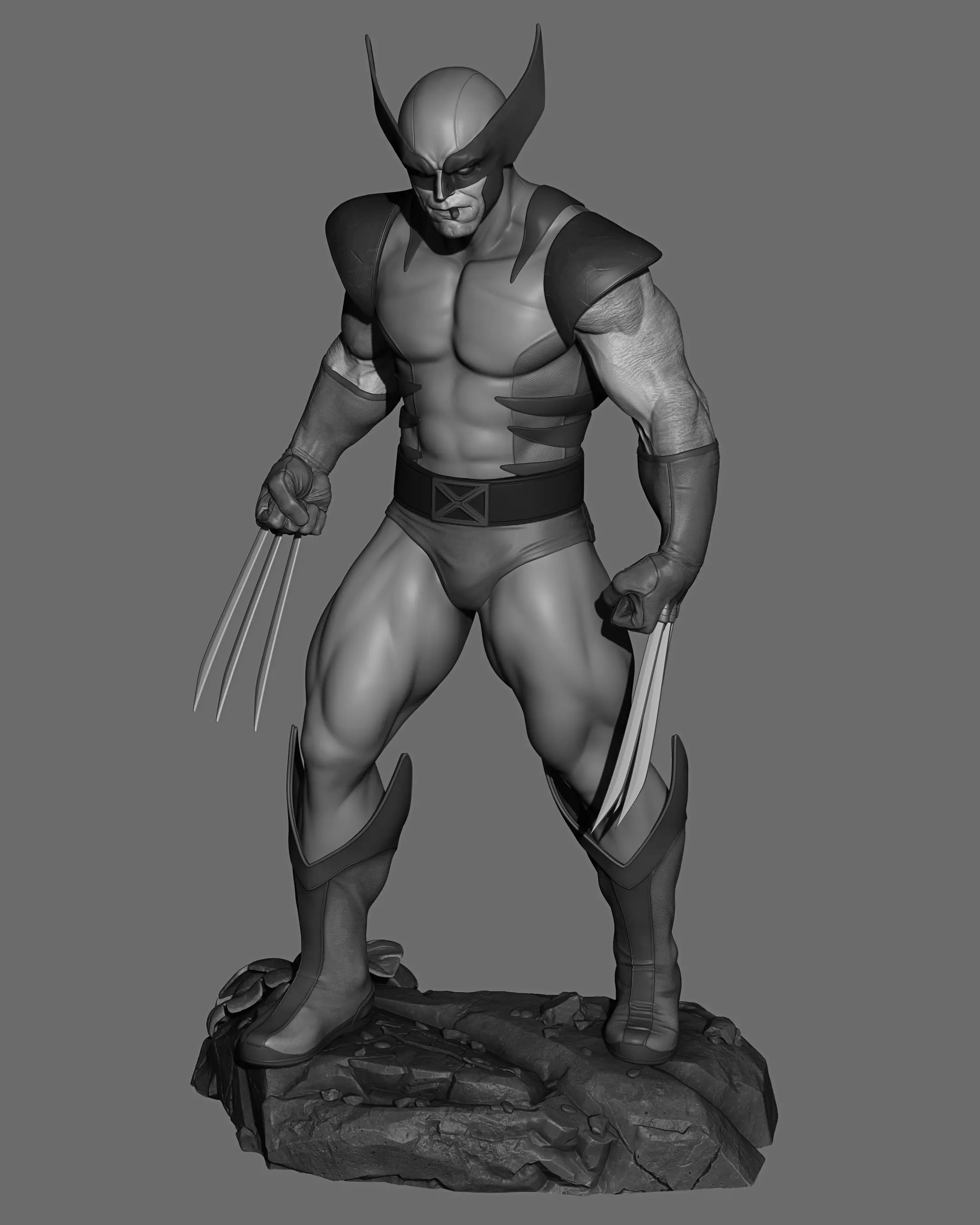 Wolverine - Ready to Print 3D print model_11
