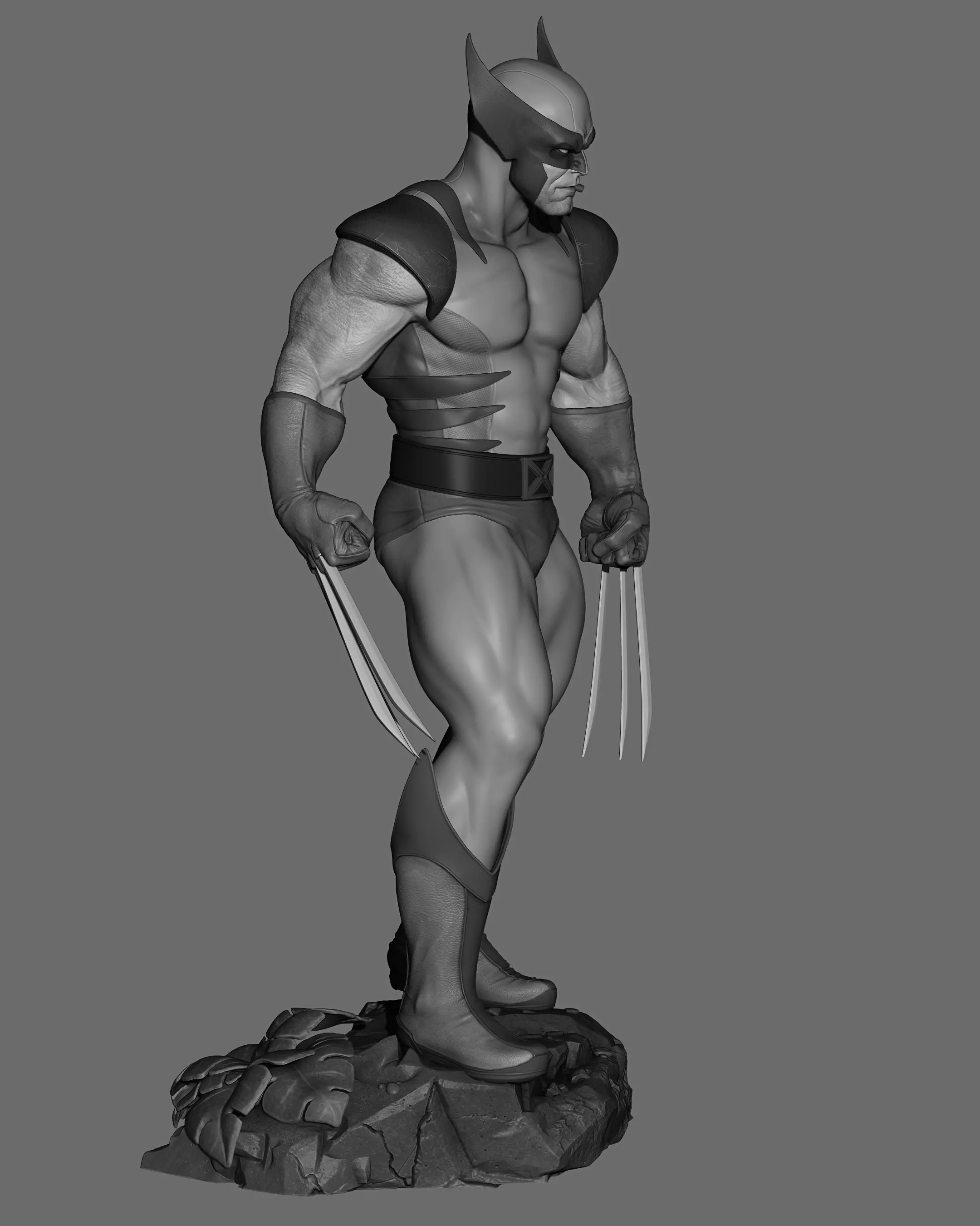 Wolverine - Ready to Print 3D print model_9