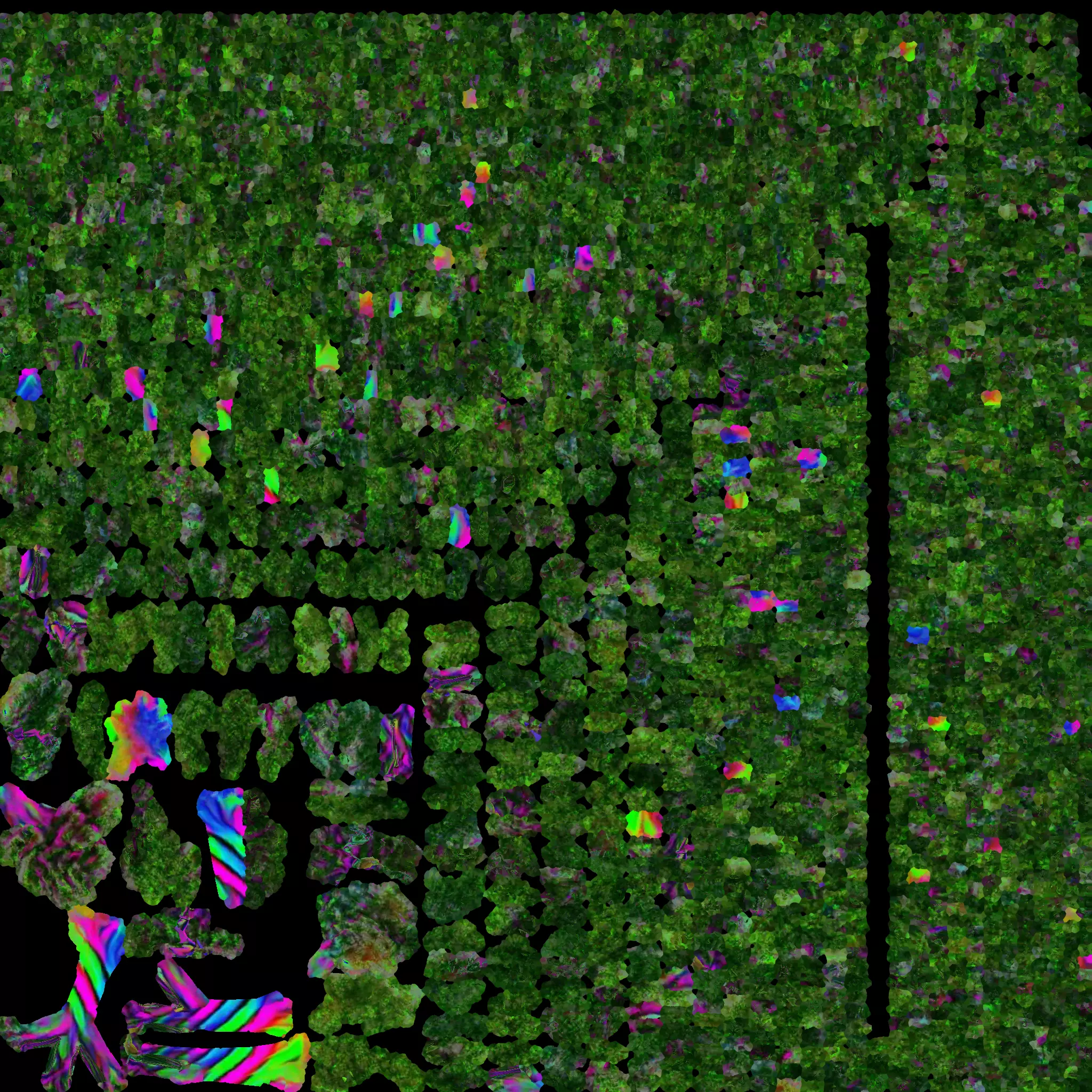 Rainbowtree 3D model_4