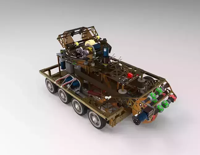 FRC material handling robot