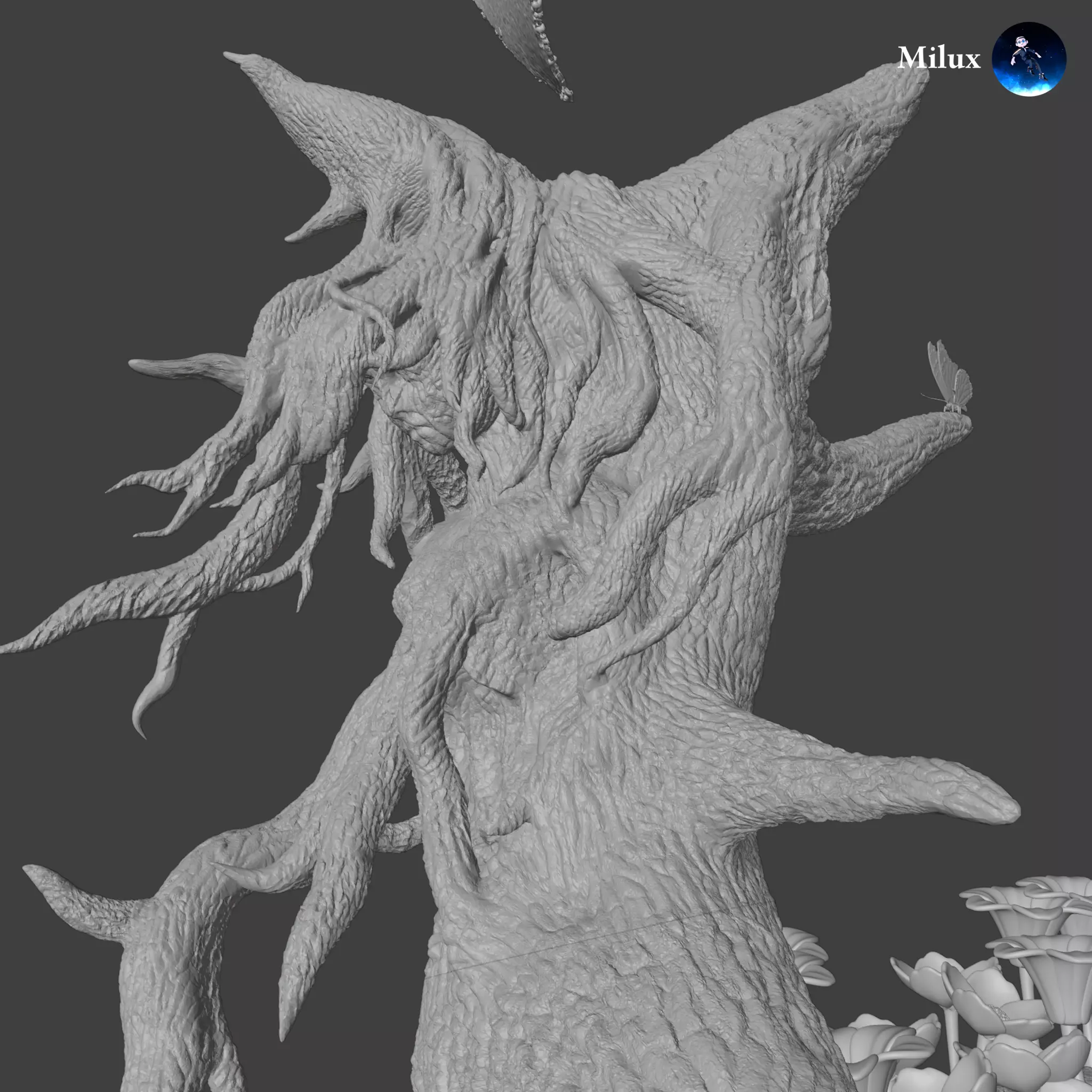 Malenia Blade of Miquella Statue - Elden Ring 3D print model_10