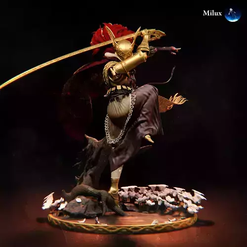 Malenia Blade of Miquella Statue - Elden Ring