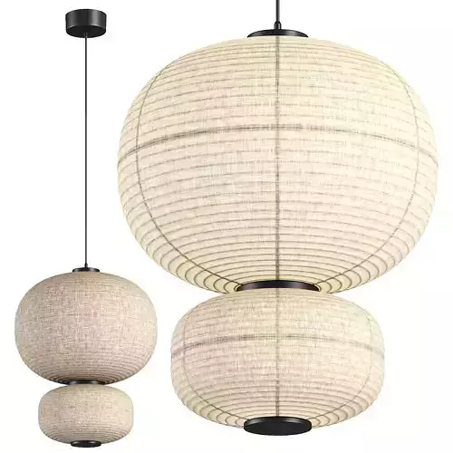 3 HomeLover Fabric Hanging Lantern