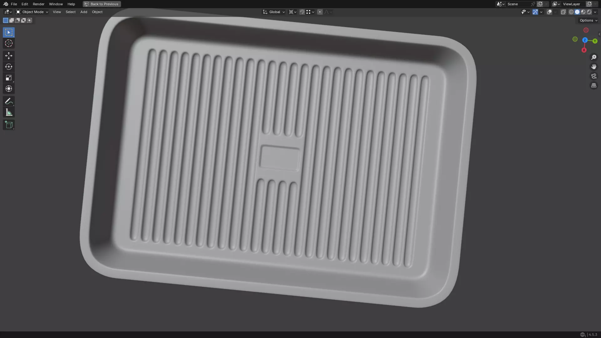 Baking Tray 3D print model_17