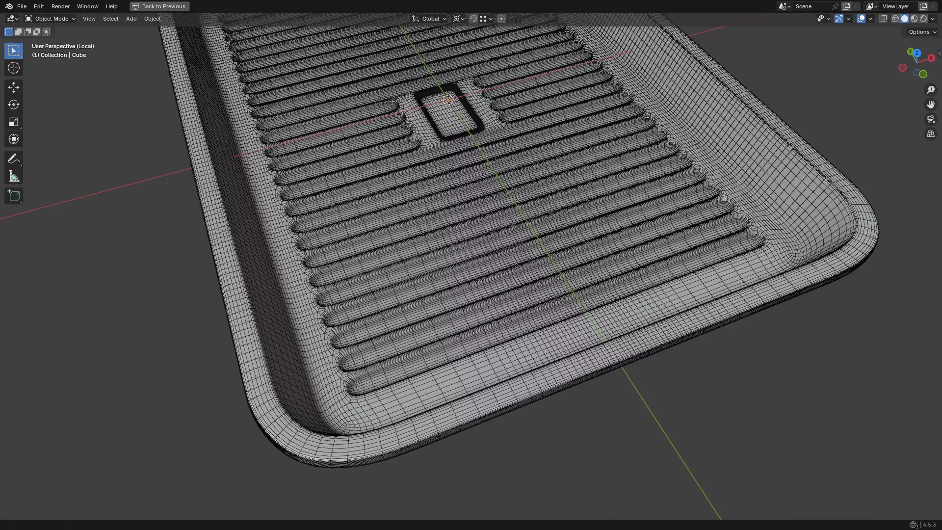 Baking Tray 3D print model_29