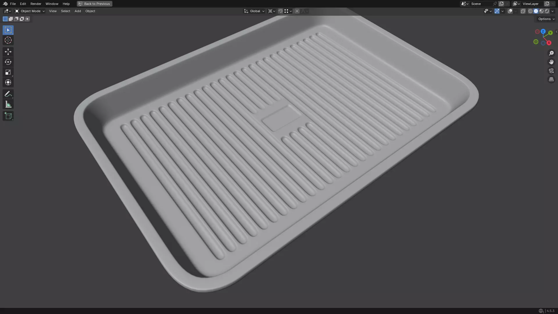 Baking Tray 3D print model_14