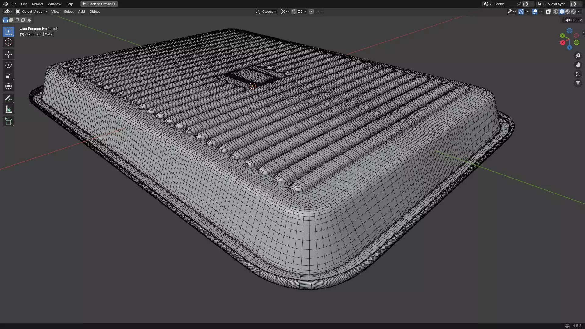 Baking Tray 3D print model_31