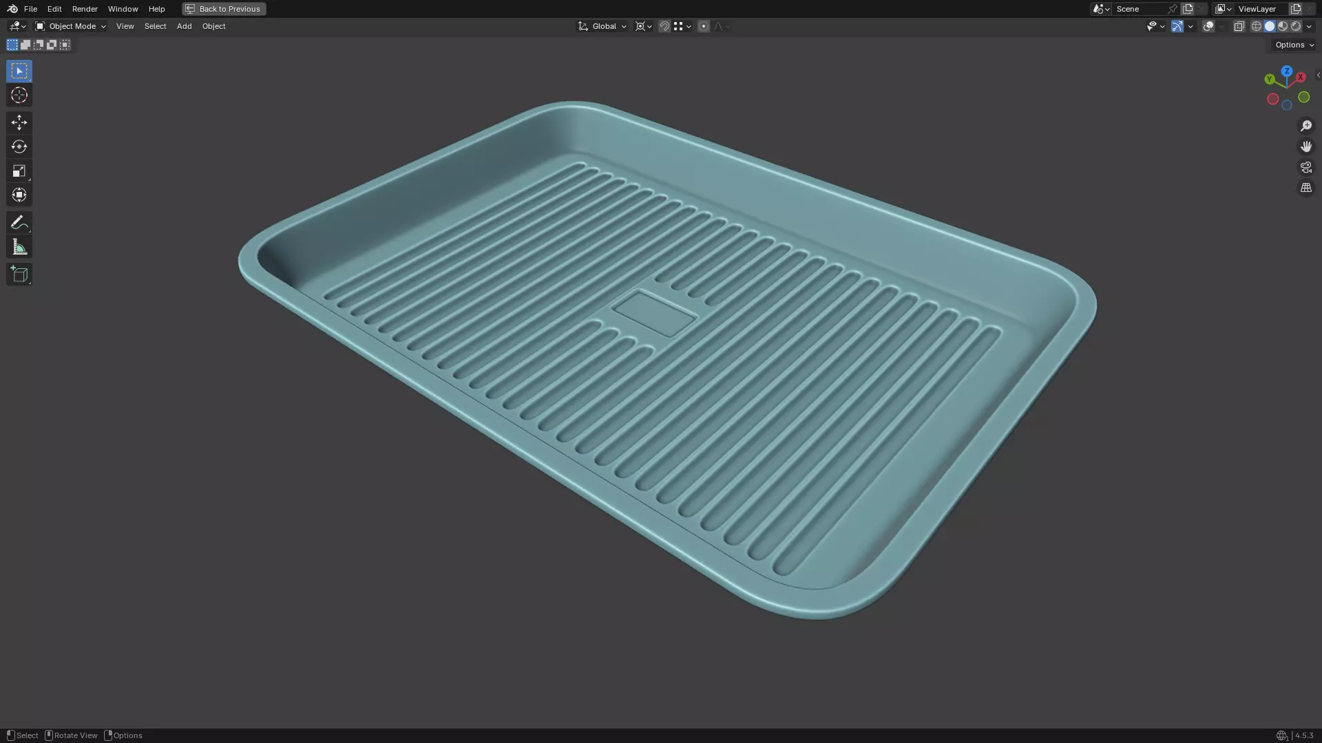 Baking Tray 3D print model_40