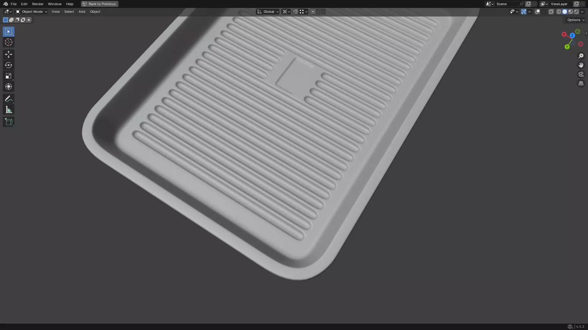 Baking Tray 3D print model_16