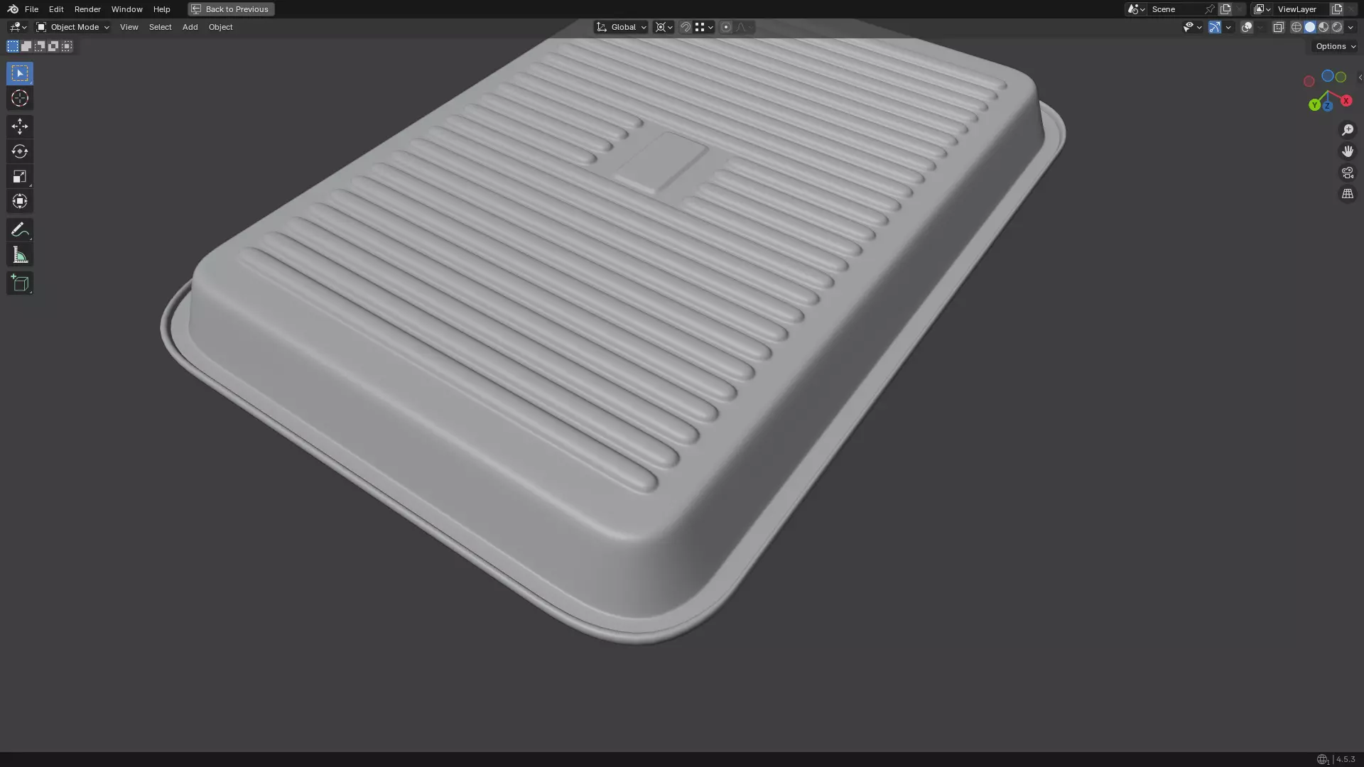 Baking Tray 3D print model_11