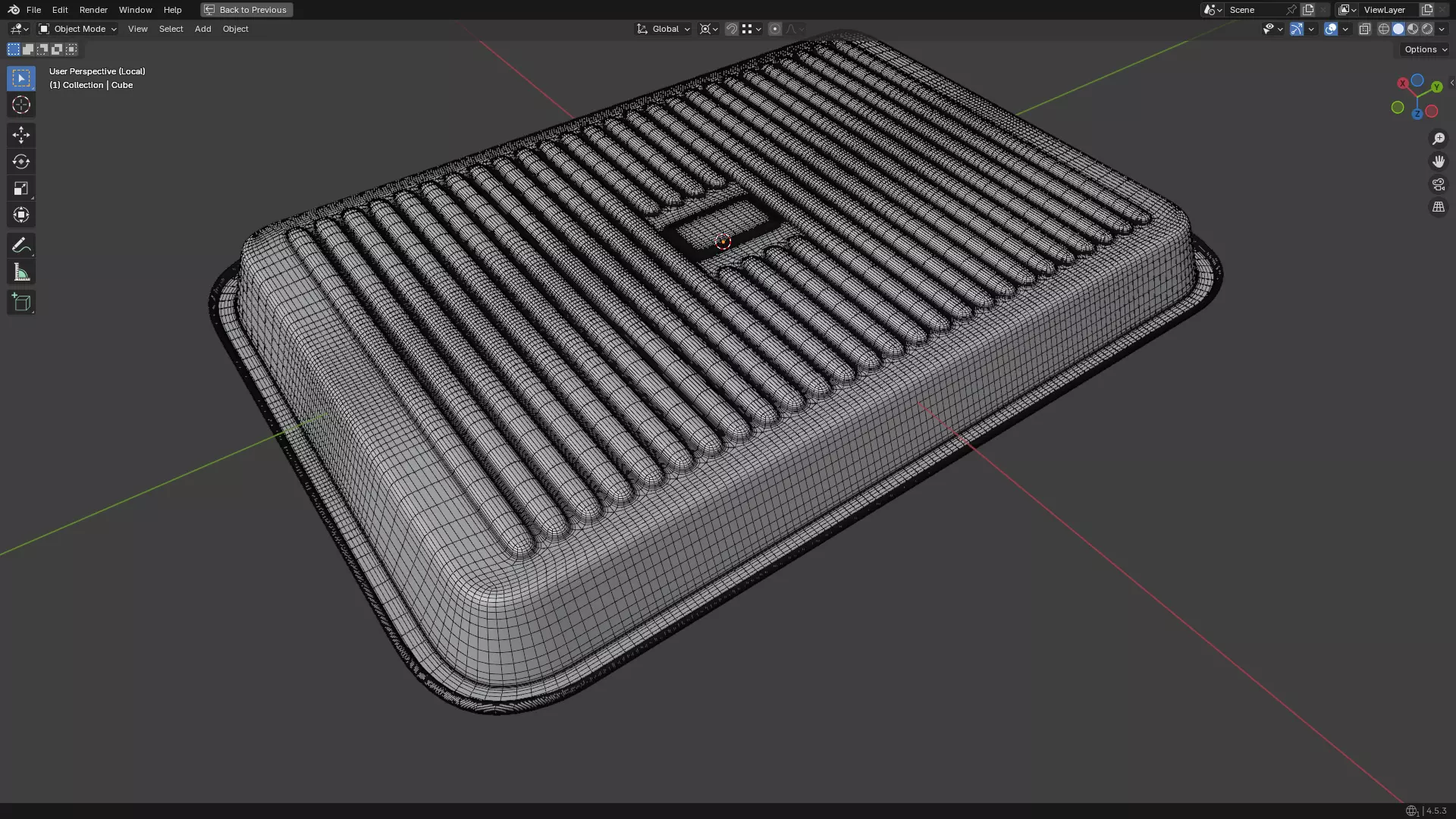 Baking Tray 3D print model_32