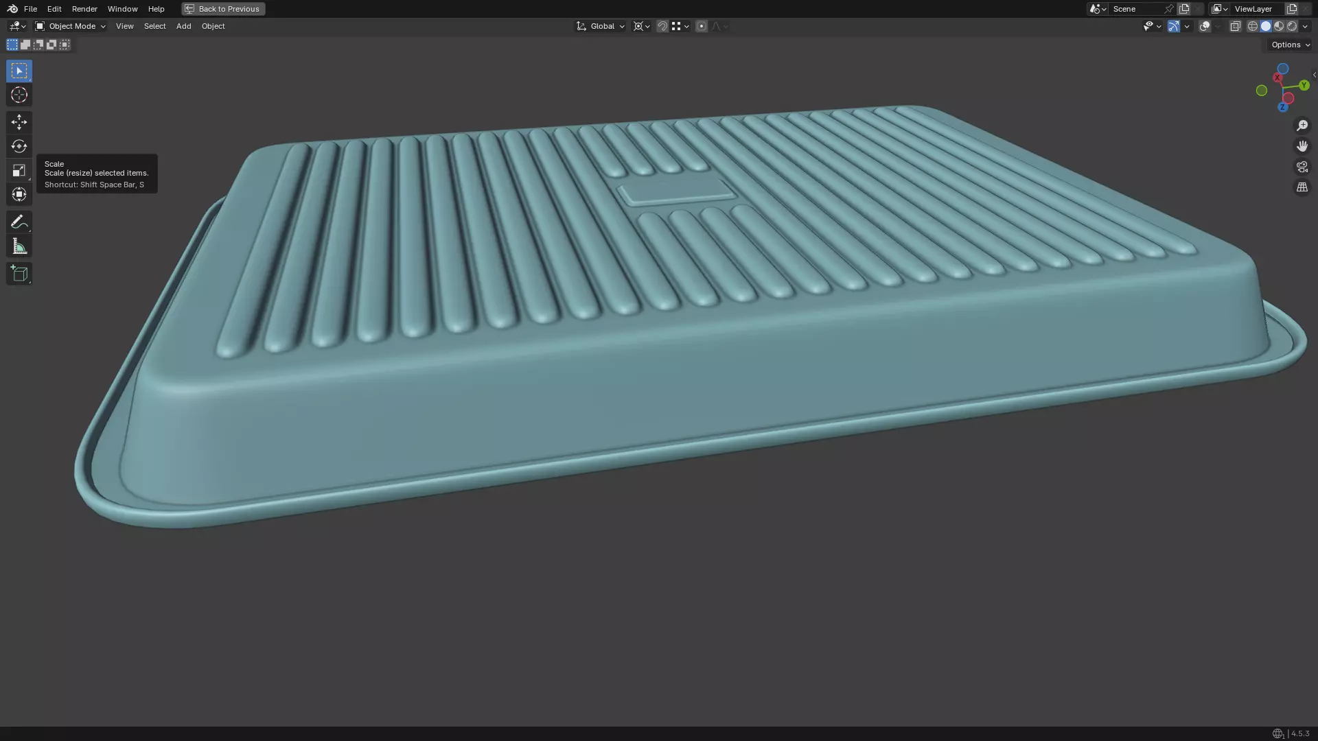 Baking Tray 3D print model_45