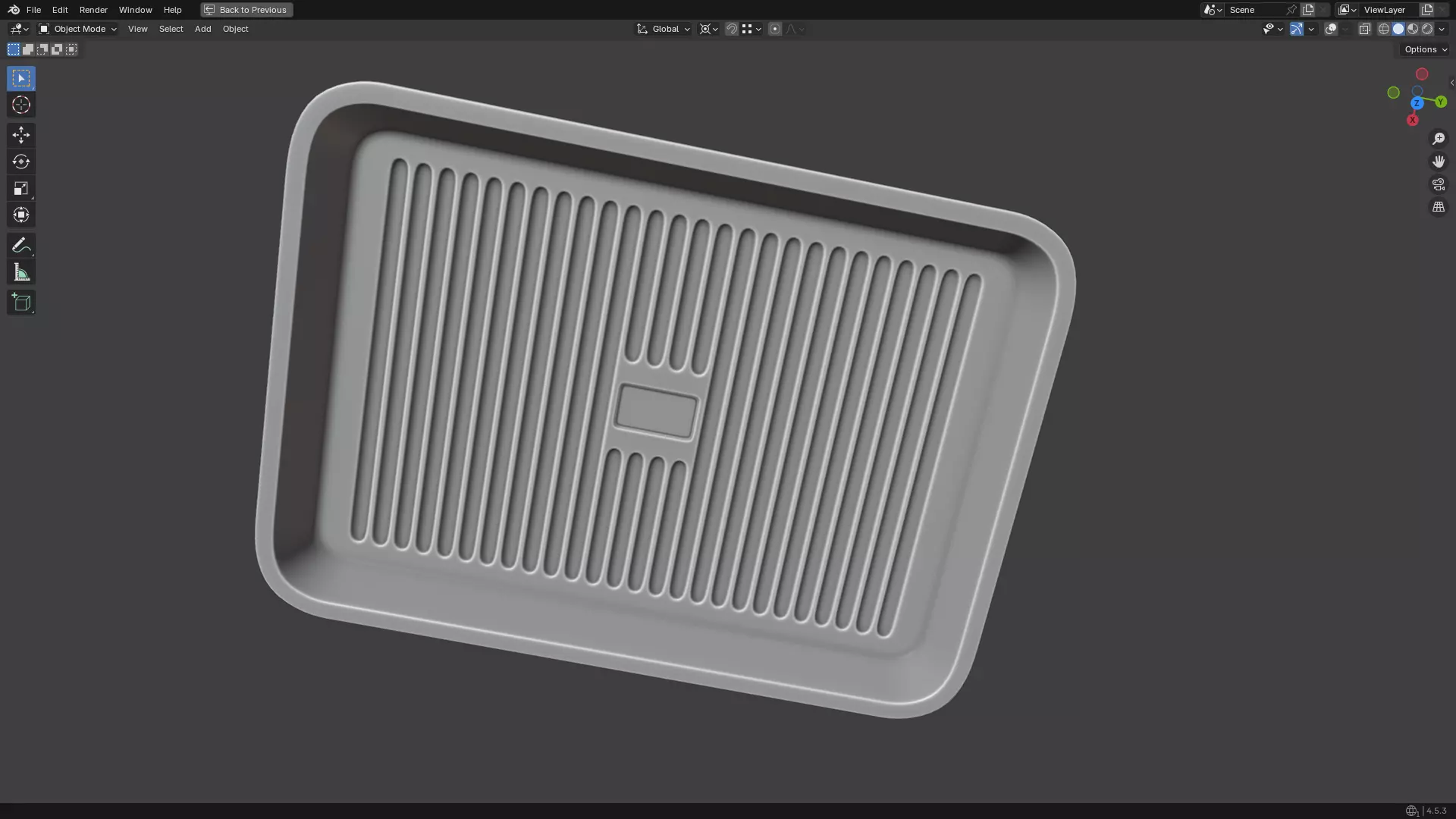 Baking Tray 3D print model_23