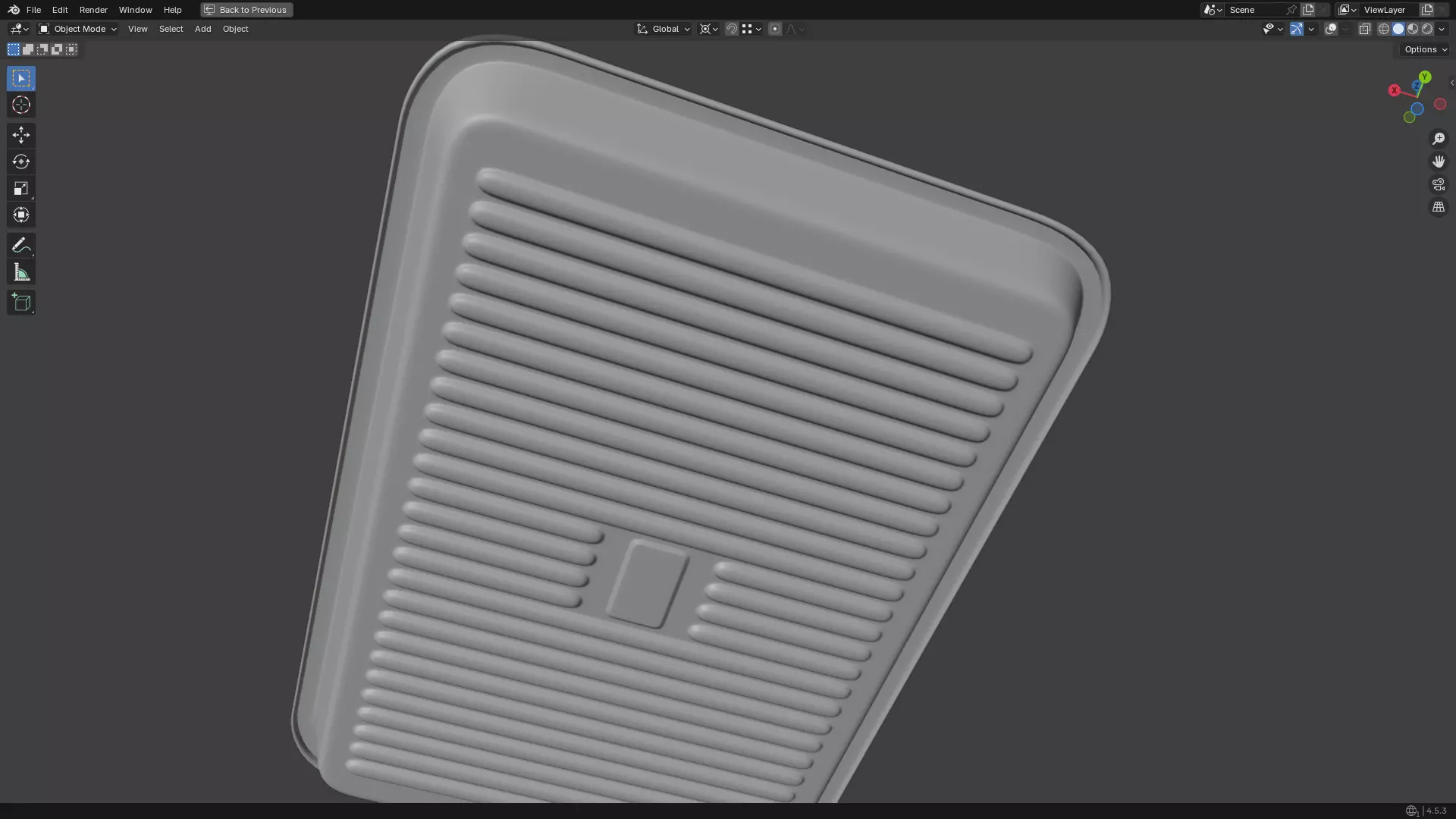 Baking Tray 3D print model_8
