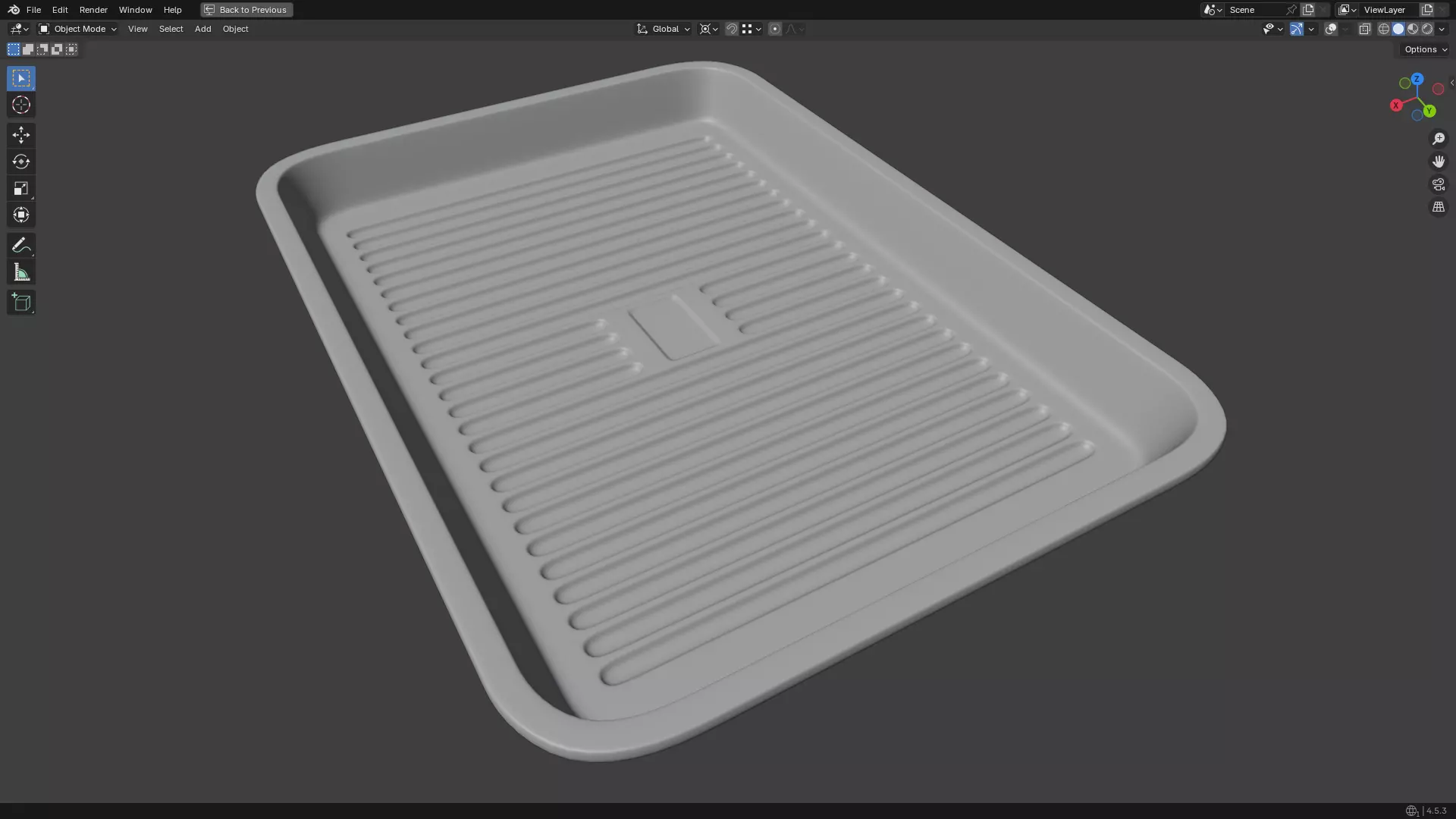 Baking Tray 3D print model_18