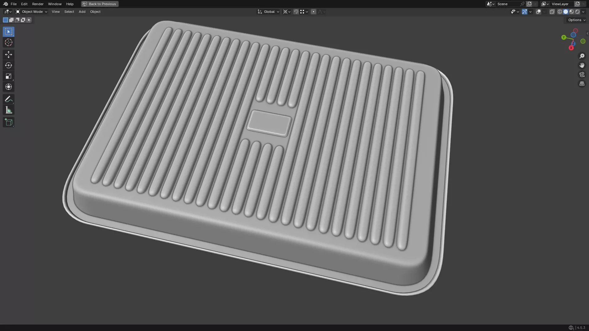 Baking Tray 3D print model_20