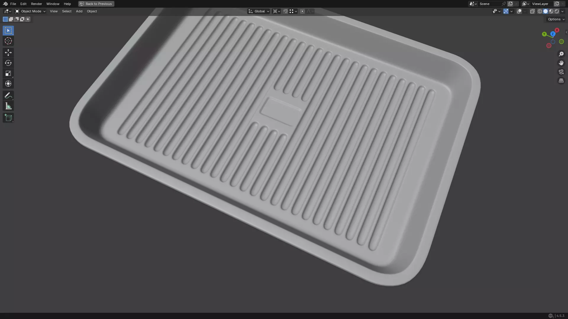 Baking Tray 3D print model_15