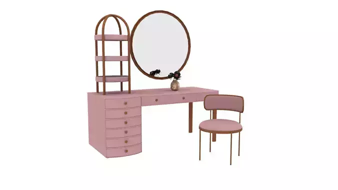 Modern Vanity Table Set 