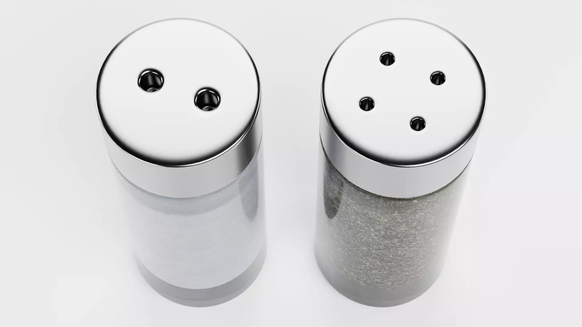 -Salt and Pepper V1- Low-poly 3D model_2