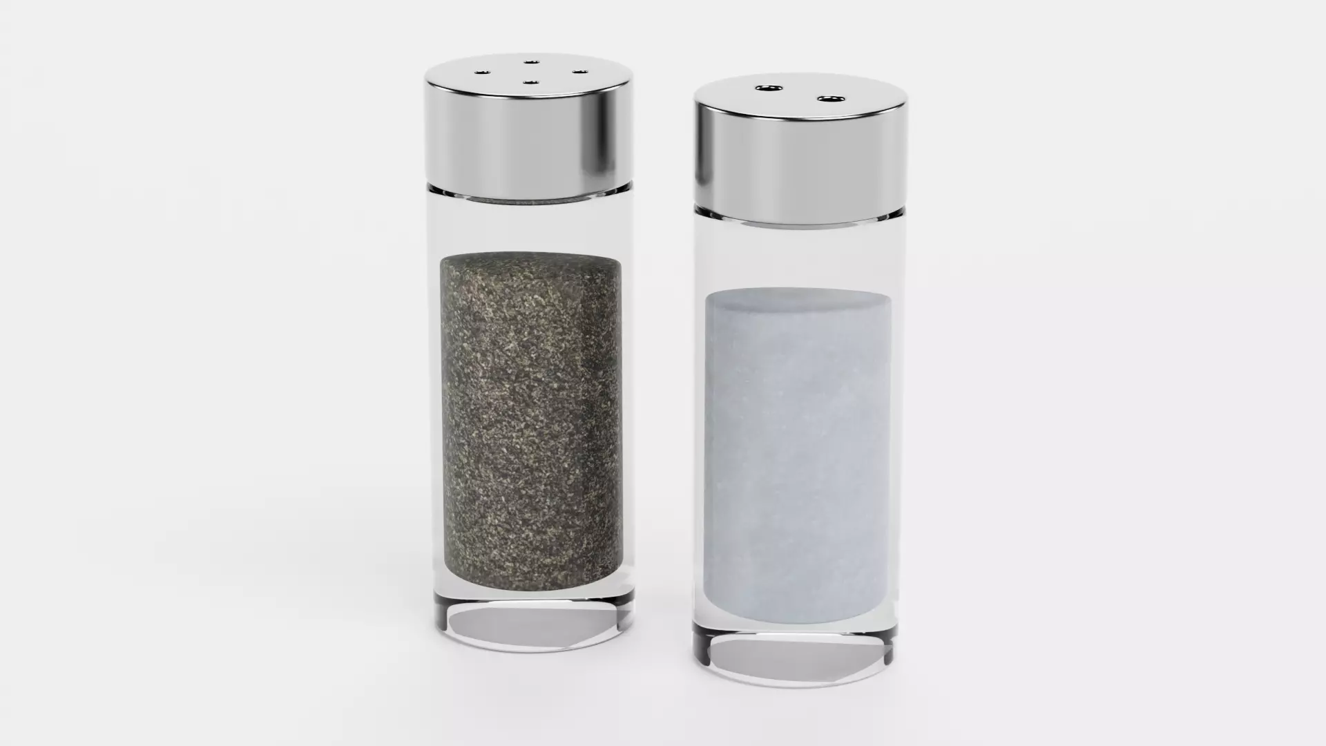 -Salt and Pepper V1- Low-poly 3D model_4
