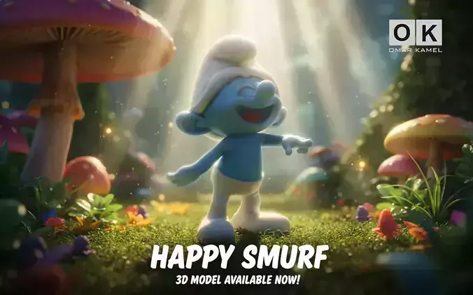 jokey smurf happy smurf