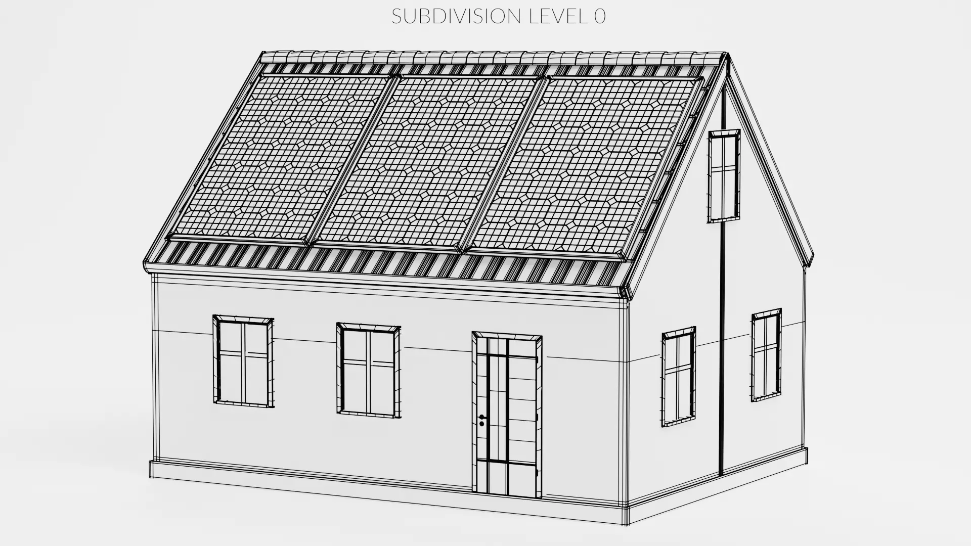 -Solar House V1- 3D model_9