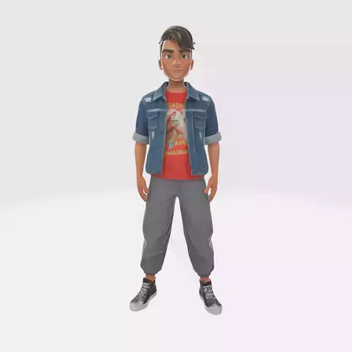 Character in Casual Outfit 8
