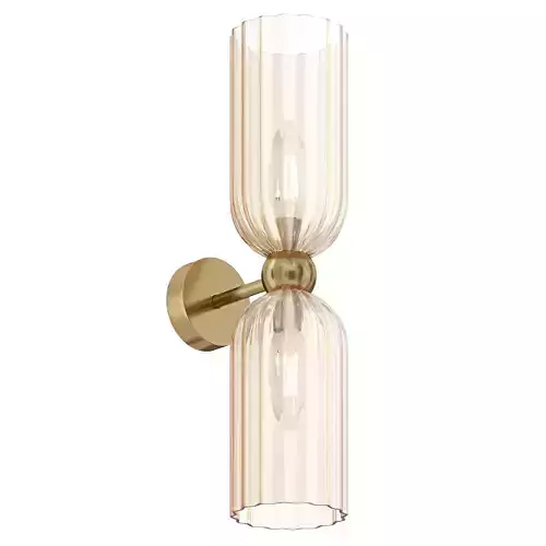 Wall lamp Antic Low-poly 3D model