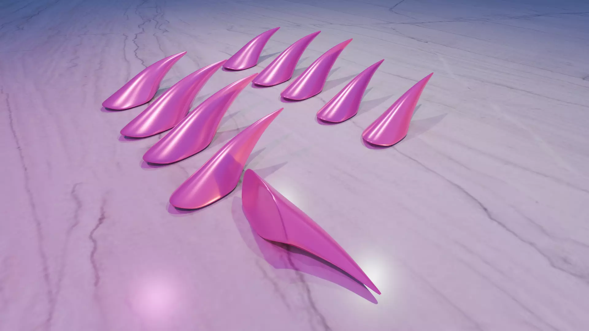 Claws 3D print model_0