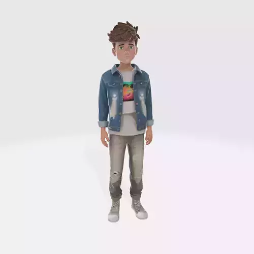 Character in Casual Outfit 6