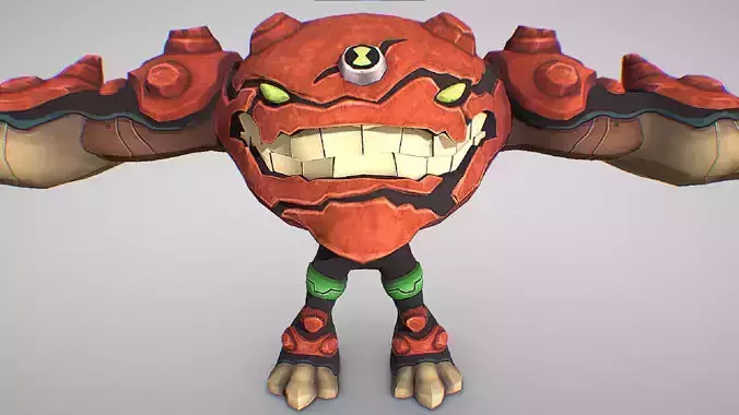 Gravattack - DNA sample of a Galilean - Ben 10 Omniverse