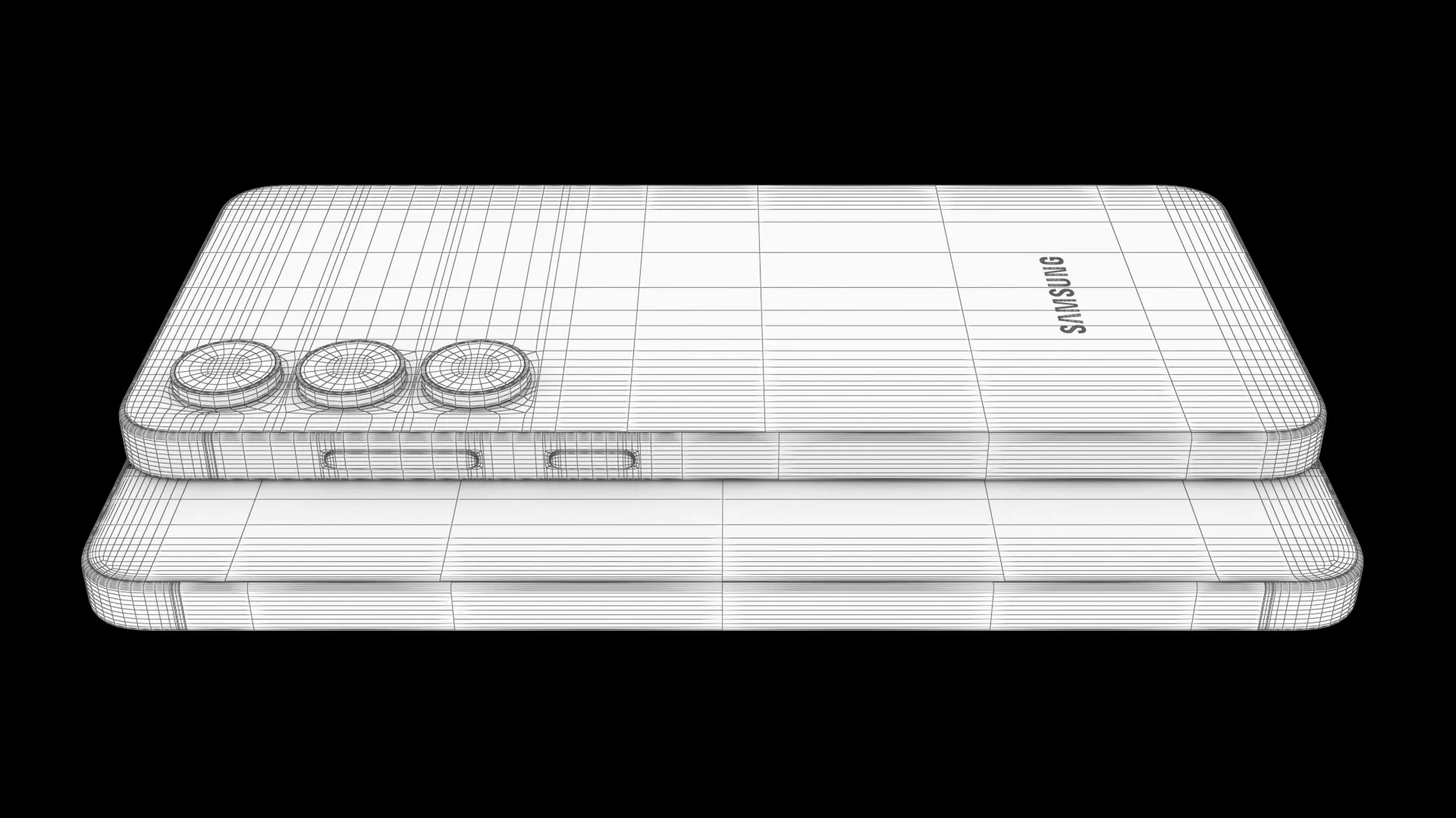 Samsung Galaxy S25 FE White 3D model_10