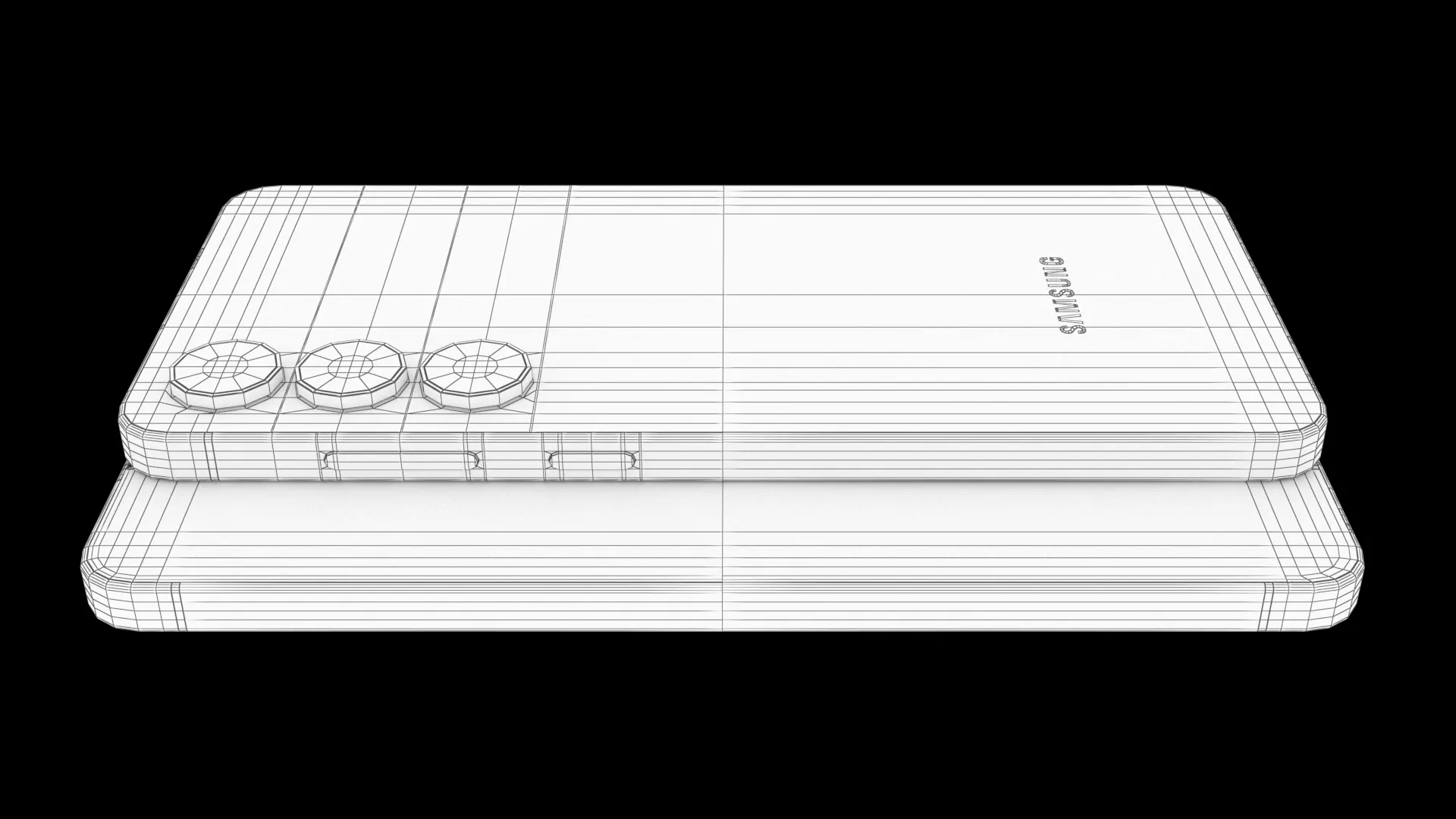 Samsung Galaxy S25 FE White 3D model_9