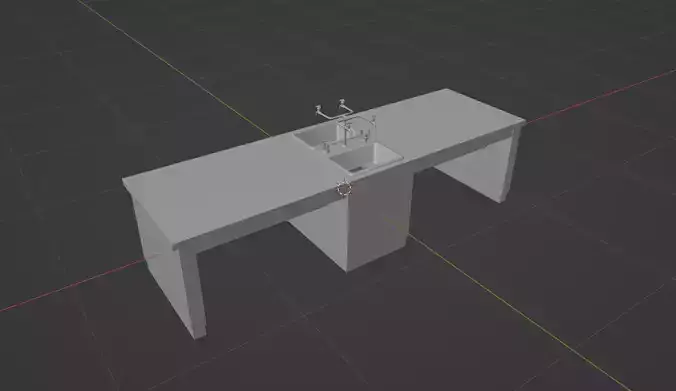 Chemistry laboratory bench
