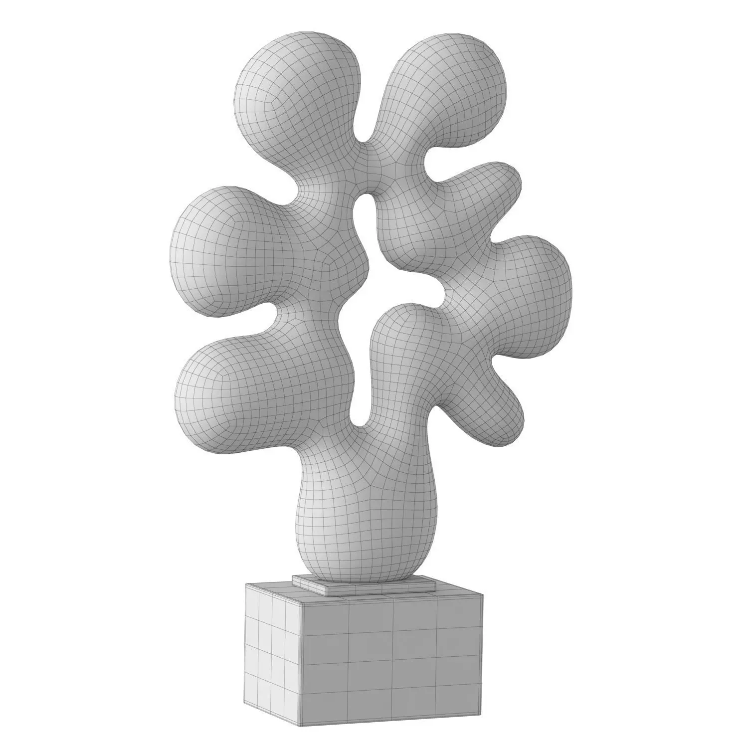 Minimalist Sculpture 3D model_5