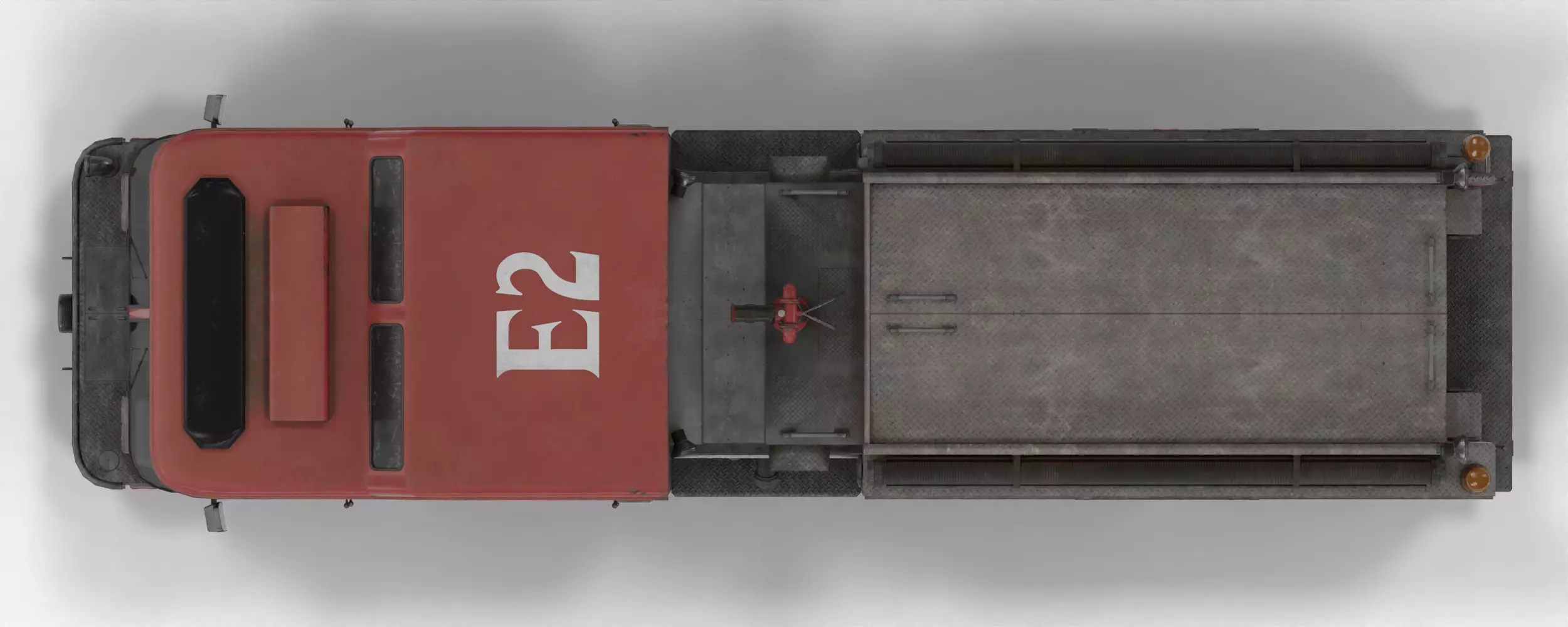 Fire Department Truck - Emergency Vehicle 3D model_17