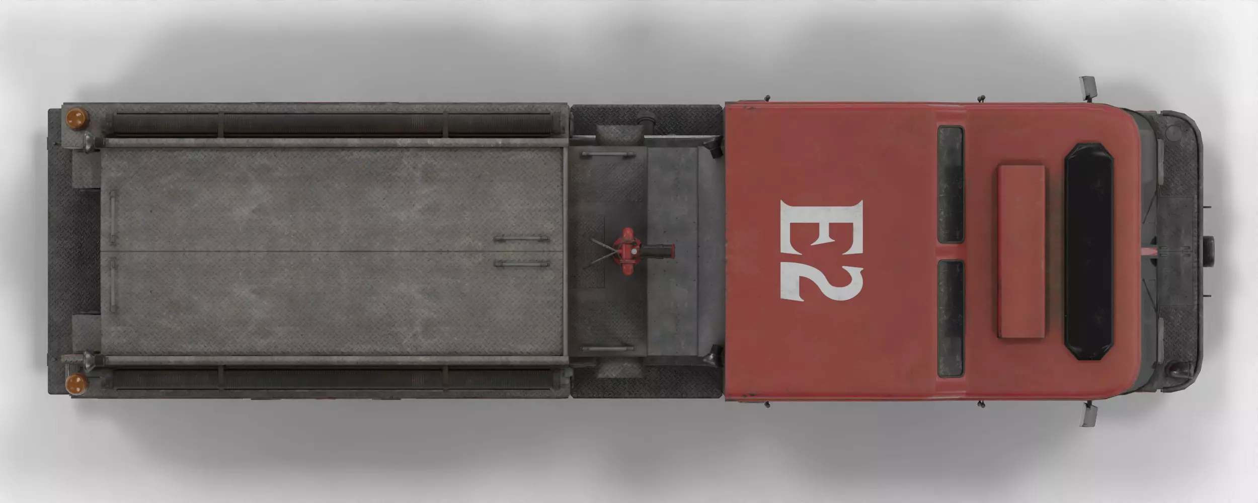 Fire Department Truck - Emergency Vehicle 3D model_16