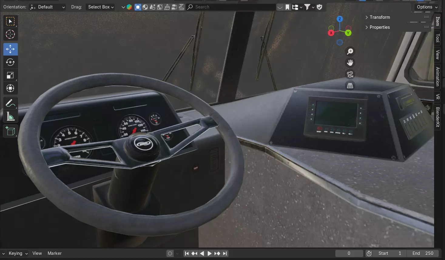Fire Department Truck - Emergency Vehicle 3D model_7