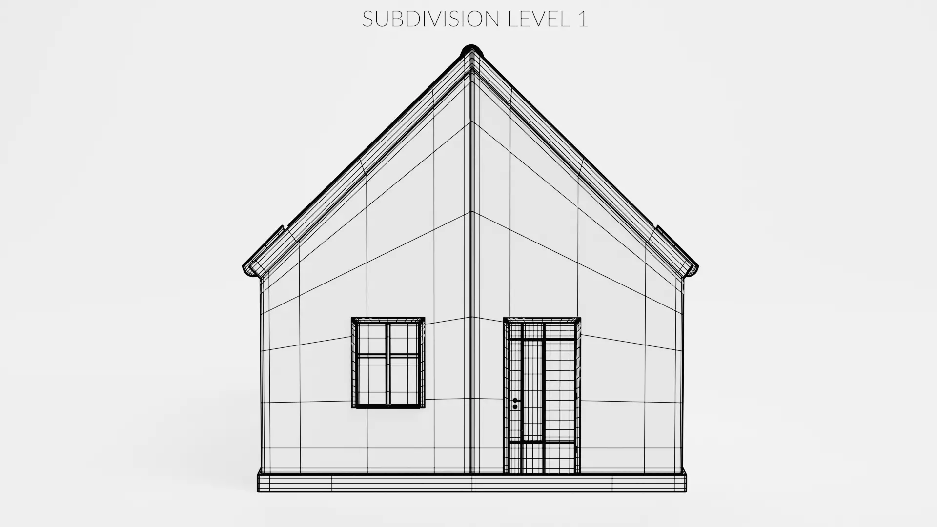 -Stylised House V1- 3D model_11