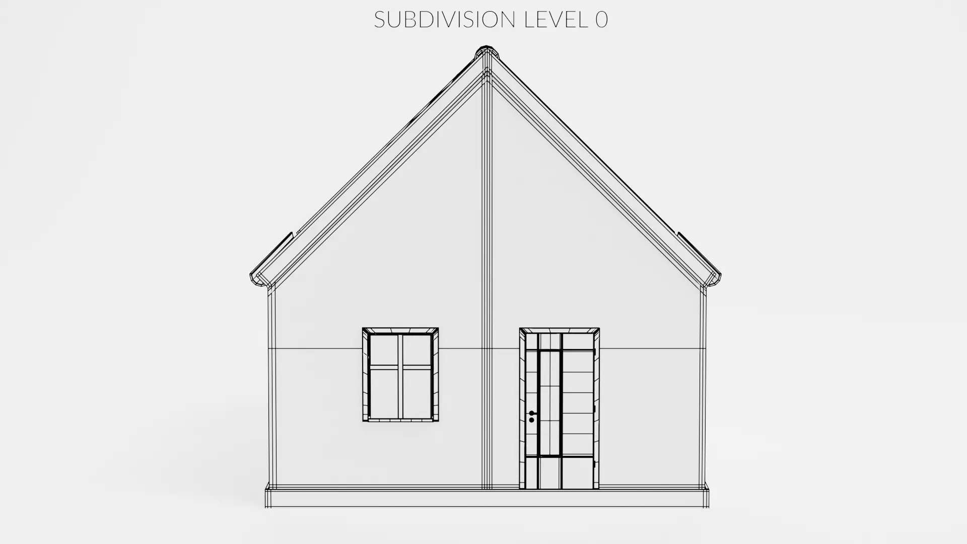 -Stylised House V1- 3D model_10