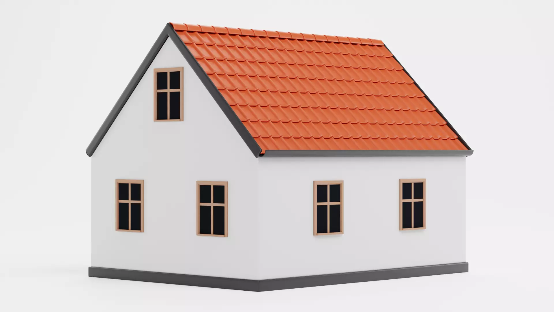 -Stylised House V1- 3D model_5