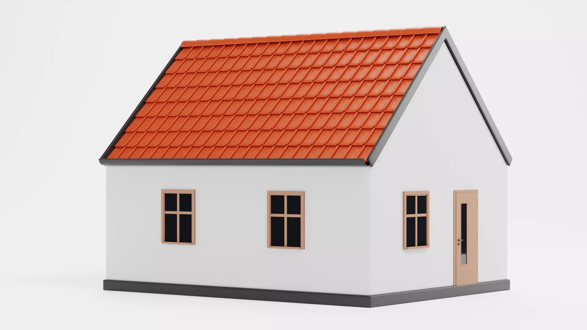 -Stylised House V1- 3D model_4