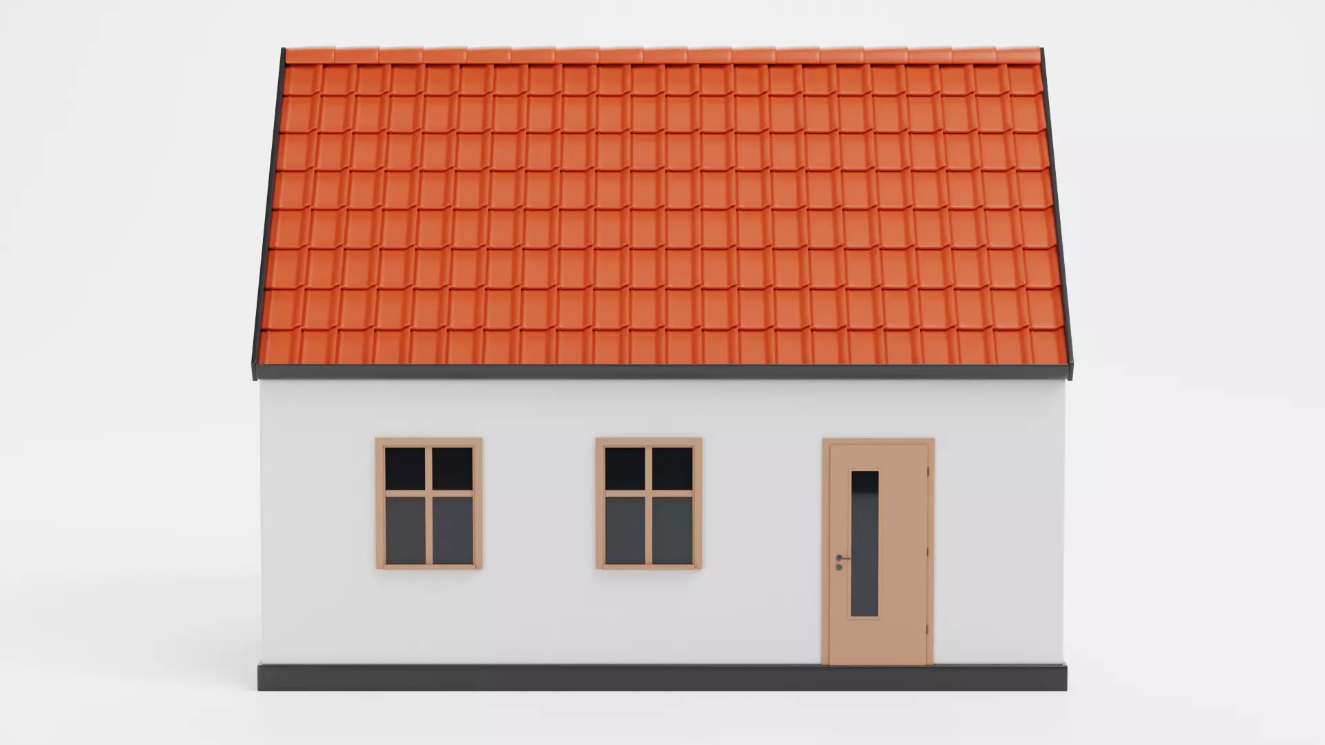 -Stylised House V1- 3D model_1
