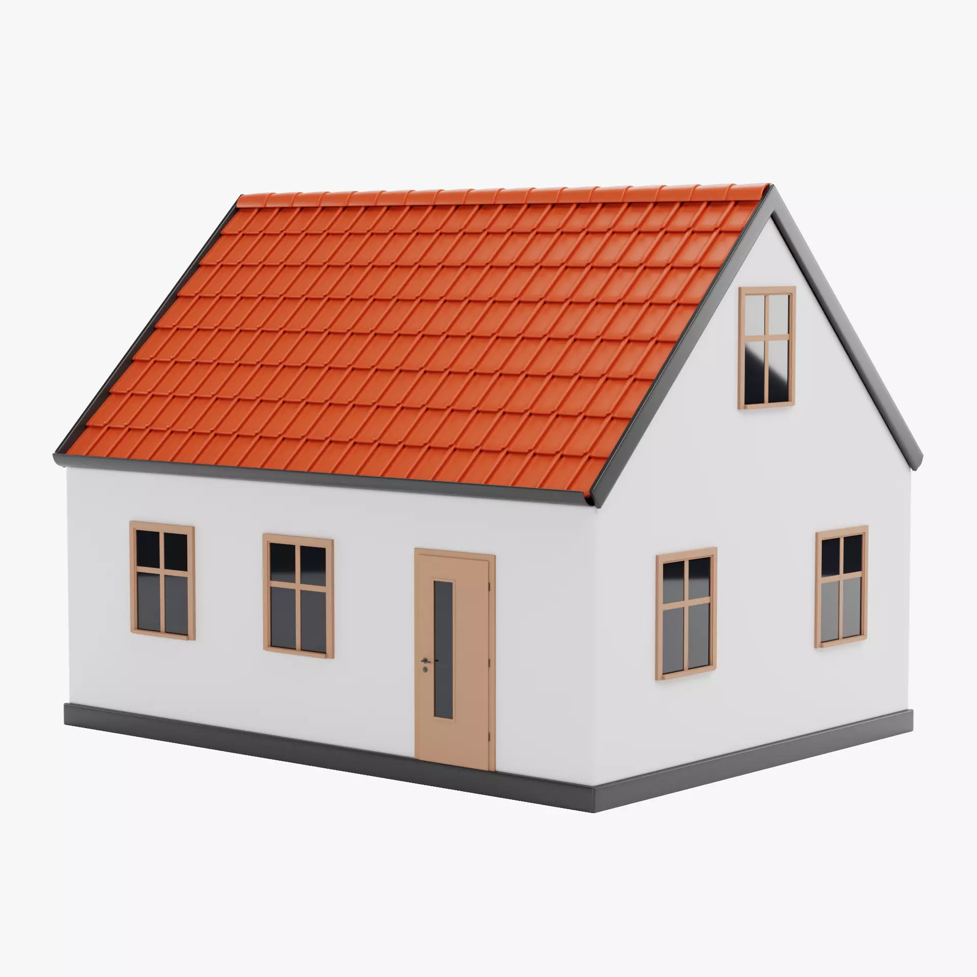 -Stylised House V1- 3D model_12